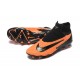 Nike Phantom GX Elite FG High Top Football Boots Orange Black For Men