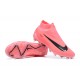 Nike Phantom GX Elite FG High Top Football Boots Pink Black For Men