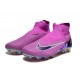 Nike Phantom GX Elite FG High Top Football Boots Purple Black For Men