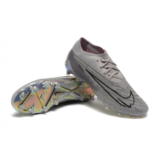 Nike Phantom GX Elite FG Low Football Boots All Grey For Men