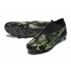 Nike Phantom GX Elite FG Low Football Boots Black Green For Men