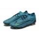 Nike Phantom GX Elite FG Low Football Boots Blue Black Green For Men