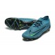 Nike Phantom GX Elite FG Low Football Boots Blue Black Green For Men