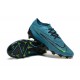 Nike Phantom GX Elite FG Low Football Boots Blue Black Green For Men