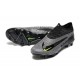 Nike Phantom GX Elite FG Low Football Boots Grey Black For Men