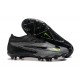 Nike Phantom GX Elite FG Low Football Boots Grey Black For Men