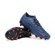 Nike Phantom GX Elite FG Low Football Boots Ltblue Orange Black For Men