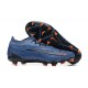 Nike Phantom GX Elite FG Low Football Boots Ltblue Orange Black For Men