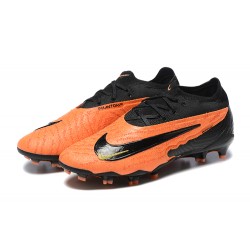 Nike Phantom GX Elite FG Low Football Boots Orange Black For Men 