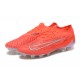 Nike Phantom GX Elite FG Low Football Boots Orange Silver For Men