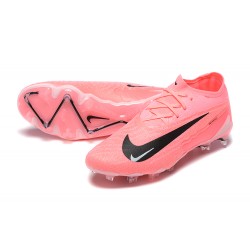 Nike Phantom GX Elite FG Low Football Boots Pink Black For Men 