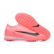 Nike Phantom GX Elite TF Low Football Boots Peach Black Grey For Men 