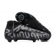 Nike Phantom Luna Elite FG High Black White Yellow Green Football Boots For Men 