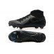 Nike Phantom Luna Elite FG High Top All Black Football Boots For Men 