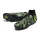 Nike Phantom Luna Elite FG High Top Black Green Football Boots For Men 