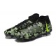 Nike Phantom Luna Elite FG High Top Black Green Football Boots For Men 