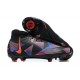 Nike Phantom Luna Elite FG High Top Black Pink Football Boots For Men 