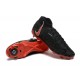 Nike Phantom Luna Elite FG High Top Black Red Football Boots For Men 