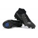 Nike Phantom Luna Elite FG High Top Black White Football Boots For Men 