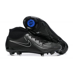 Nike Phantom Luna Elite FG High Top Black White Football Boots For Men 