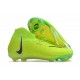 Nike Phantom Luna Elite FG High Top Green Yellow Black Football Boots For Men/Women