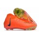 Nike Phantom Luna Elite FG High Top Orange Black Football Boots For Men/Women