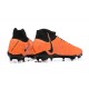 Nike Phantom Luna Elite FG High Top Orange Black Football Boots For Men 