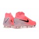 Nike Phantom Luna Elite FG High Top Peach Black Football Boots For Men 