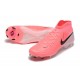 Nike Phantom Luna Elite FG High Top Peach Black Football Boots For Men 