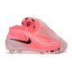 Nike Phantom Luna Elite FG High Top Peach Black Football Boots For Men 