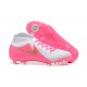 Nike Phantom Luna Elite FG High Top Peach White Gold Football Boots For Men 