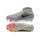 Nike Phantom Luna Elite FG High Top Pink Grey Black Football Boots For Men 