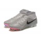 Nike Phantom Luna Elite FG High Top Pink Grey Black Football Boots For Men 