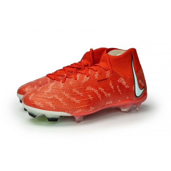 Nike Phantom Luna Elite FG High Top Red Football Boots For Men/Women