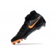 Nike Phantom Luna Elite FG High Top Football Boots Black Orange For Men 