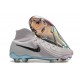 Nike Phantom Luna Elite FG High Top Football Boots Grey Black For Men/Women