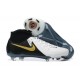 Nike Phantom Luna Elite FG High Top White Black Gold Football Boots For Men/Women