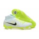 Nike Phantom Luna Elite FG High Top White Black Yellow Green Football Boots For Men 