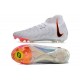 Nike Phantom Luna Elite FG High Top White Orange Football Boots For Men/Women