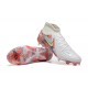 Nike Phantom Luna Elite FG High Top White Orange Football Boots For Men 