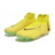 Nike Phantom Luna Elite FG High Top Yellow Black Football Boots For Men/Women