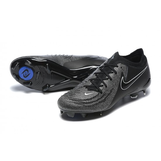 Nike Phantom Luna Elite FG Low All Black Football Boots For Men 