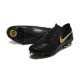 Nike Phantom Luna Elite FG Low Black Gold Football Boots For Men 