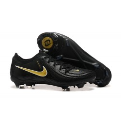 Nike Phantom Luna Elite FG Low Black Gold Football Boots For Men 