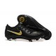 Nike Phantom Luna Elite FG Low Black Gold Football Boots For Men 