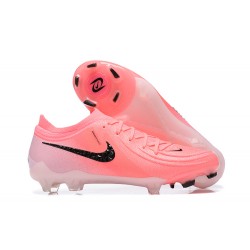 Nike Phantom Luna Elite FG Low Black Pink Football Boots For Men 