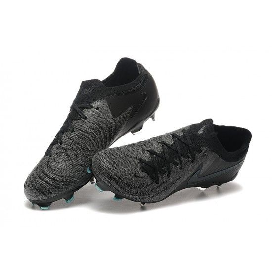 Nike Phantom Luna Elite FG Low Black Football Boots For Men 