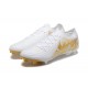 Nike Phantom Luna Elite FG Low Gold White Football Boots For Men 