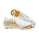 Nike Phantom Luna Elite FG Low Gold White Football Boots For Men 