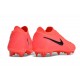 Nike Phantom Luna Elite FG Low Peach Black Football Boots For Men/Women